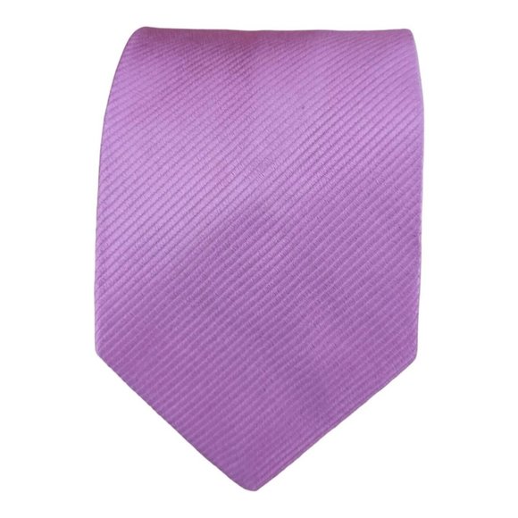 MOSCHINO Solid Pink Silk Tie ITALY 60”/ 3.6” EC